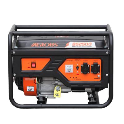 中国 650W 1000W 2500W 3000W 5000W 6500W 8500W Gasoline Generator Electric Generators Prices (BS2500) 0.6 販売のため