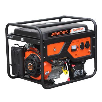 China BS9500E Model Knife AEROBS OEM 7000w Gasoline Generator With Good Quality 1.1L for sale