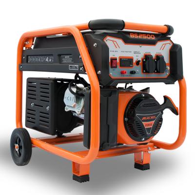 China Factory New Emergency 2000w CE Large Capacity 15L Gasoline Portable Generator Small Silent Electric Home Gas Power For Sale 0.6 for sale