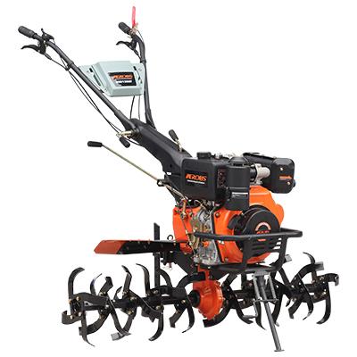 中国 Factory BSD1350M 9HP 6.6KW Multifunction Rotary Tiller / Diesel Mini Power Tiller Price 販売のため