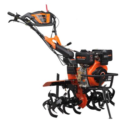 中国 High Efficient Farm Tillage BSD1350DE-II 9HP Mini Power Tiller Hand Rotary Mini Tiller Cultivator Tiller For 販売のため