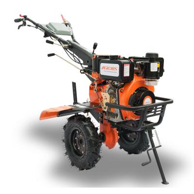 中国 Factory BSD1050F Mini Power Tiller Deep Cultivator Farm Wheel Automatic Chassus Roto Mono Tiller Cultivator 販売のため