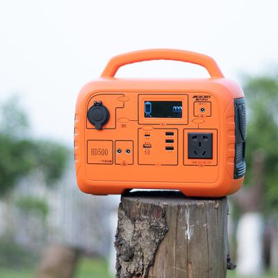 China Outdoor Portable Power Supply 135200mAh Portable Generator 110V 220V Power Bank (HD500) for sale