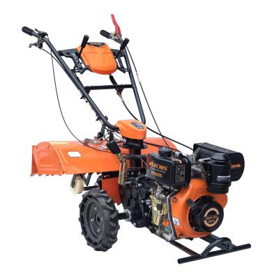 China BSX620C Multifunction Plant Field Management Machine Diesel Rotary Cultivator Mini Power Tiller zu verkaufen