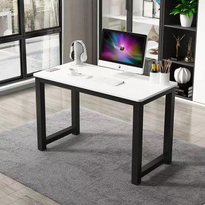 China Adjustable Metal Steel Modern Home Work Table (Height) Table White Modular Wooden Office Computer Desk for sale