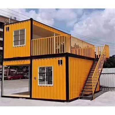 China Modern Full Set 40 FT Two Bedroom Prefab Sea Side Package Shipping Container House 4 Bedroom for sale