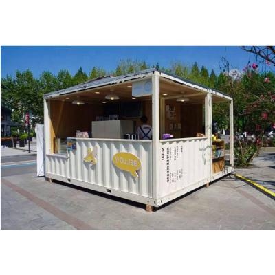 China Modern Customized Cafe Container Homes Super Container Market Mini Shop for sale