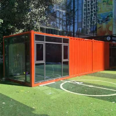 China Modern pre fab coffe shop container bar shipping container clothing store for sale