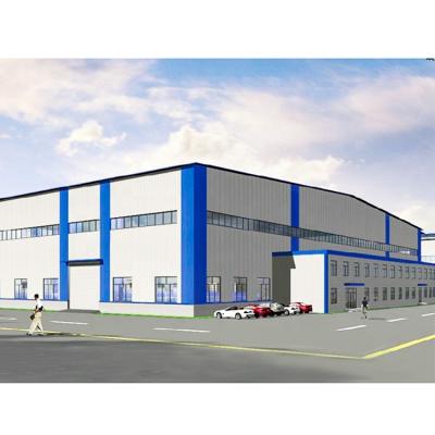 China High Quality Prefab Steel Workshop Steel Structure Warehouse Building Long Span Steel Structure Hall for sale