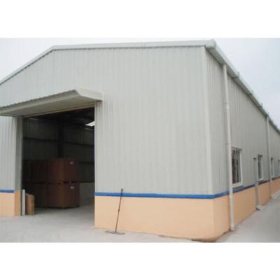 China China Recyclable / Demountable / Earthquake Proof Prefab Modern Design Steel Structure Warehouse for sale