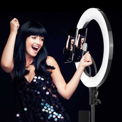 China Adjustable ABS 14 Brightness Led Ring Light For Thumb Ring Light Make Up Ring Light for sale