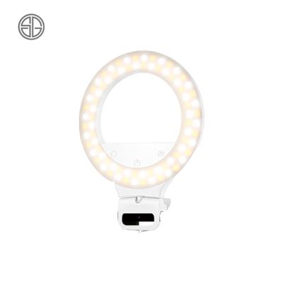 China 2M Usb Cord Led 3500K 8500K 127*165*36.5mm Daylight 2M Usb Cord Led Portable Warm Cold Board Selfie Ring Light For Phone for sale