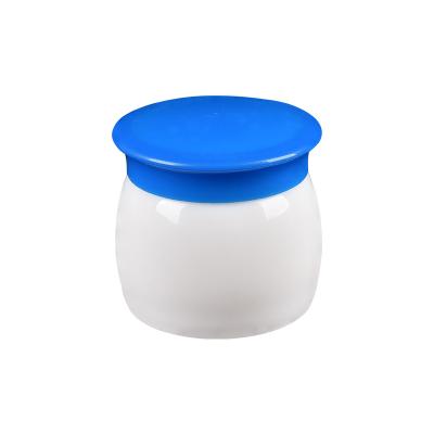 China Non Spill Matte Pp Cream Jar Face Cream Container Cosmetic Packaging Empty Plastic PP Cream Bottle for sale