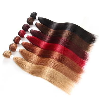 China Wholesale Raw Indian Remy Vendor Brazilian Virgin Hair Burgundy Wave Silky Straight Peruvian Human Hair Red Color Virgin Hair Bundles for sale