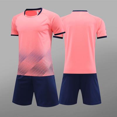 China Polyester mesh fabric Wholesale Custom Soccer Jersey High Quality Soccer Uniform Football Jersey for sale