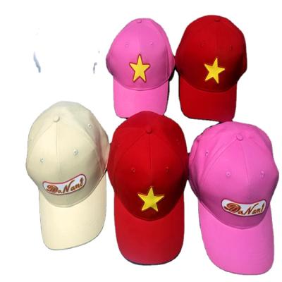 China Customized JOINT Logo Filling Optic Luminous Baseball Cap Pentagram Baseball Cap Fiber LED USB Luminous Silicone Hat With Letter Logo for sale