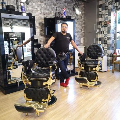 China 2020 hot sale industrial cheap barber chair for salon furniture CB-BC001 for sale