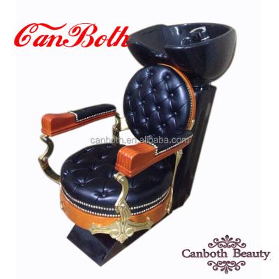 China Vintage Hair Shampoo Chair /Hair Wash Chair /Hair Salon Wash Sinks With Chair CB-X005 for sale