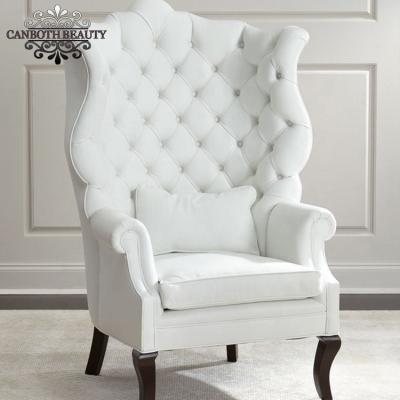 China Luxury luxury white beauty salon sofa chair for hair salon equipment CB-WS003 for sale