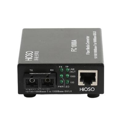 China High Quality FTTH FC1000A Fiber Optic Media Converter 1GE+1SC Ports Fiber Media Converter for sale