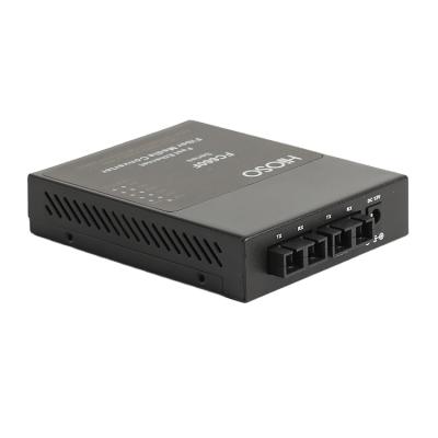 China High Quality FTTH Fiber Converter 4FE+2FX OEM FC660F Common Media Converter for sale