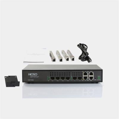 China FTTH solutions china manufacturer Gigabit 4 SFP pon ports olt ftth olt epon with 4 SFP pon modules for sale