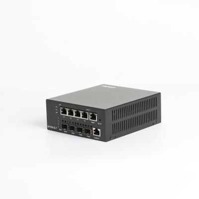 China FTTH solutions fiber optic equipment 4 ports olt 4 ports olt 4 uplinks epon olt 4ports with 4 SFP pon modules for sale