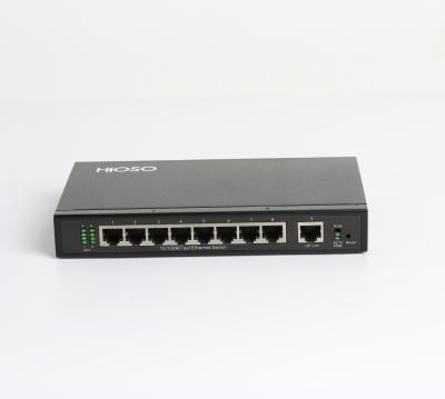 China LACP 10/100M Ethernet Switch 9 Ports Switch Ports RJ45 Fast Ethernet Switch for sale