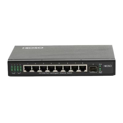 China Powerful 10/100Mbps Port Poe Switch Poe Switch 8 gigabit poe for sale