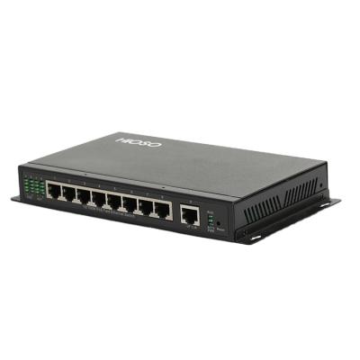 China High Quality POE 2209P 10/100mbps 8Port Network Ethernet Switch IEEE802.3AF/AT Poe Switch for sale