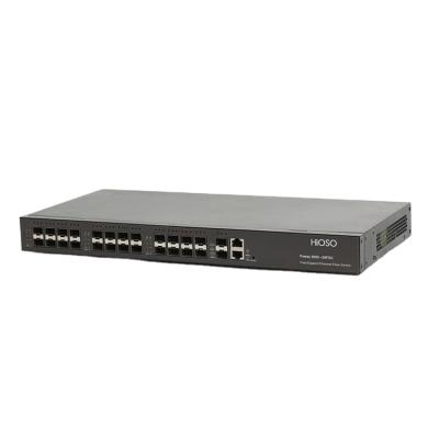 China Large POE Quality 24 Port 10/100M SFP Fiber Switch China 2 Gigabit Fiber Switch for sale