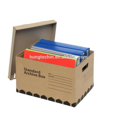 China Household for Documents Personalized Archive Storage Boxes for sale