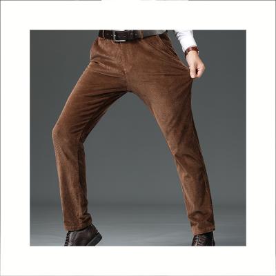 China Best Price Breathable Corduroy Trousers Leisure Cargo Pants Brown Sweatpants for sale