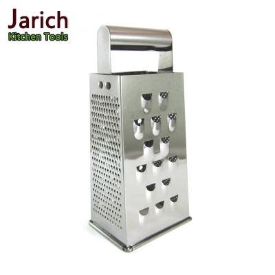 China (JYKG-B213) Sustainable High Quality Kitchen Stainless Steel Vegetable Grater With SS Handle for sale