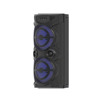 China Outdoor AirPlay Large Size 2*8 Inches Wireless BT Speaker For Party Karaoke Player for sale