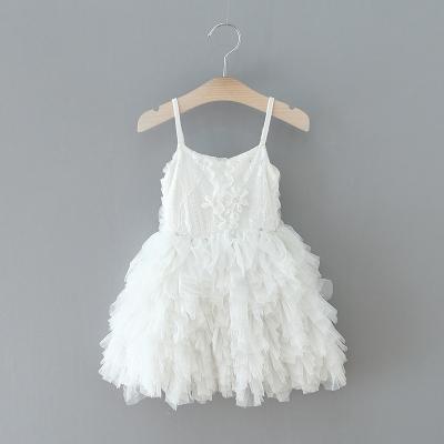 China Breathable White Cute Lace Cake Smash Dress Tulle Toddler Kids Babies Party Tutu Dress for sale