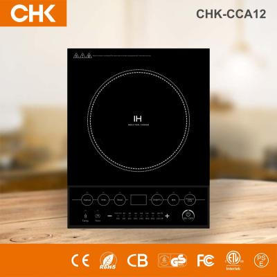 China 8 Kinds Preset Function CCA12 Push Button Control Portable Induction Cooking Above Cook With ETL for sale