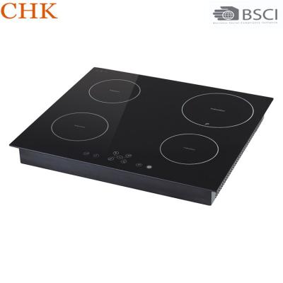 China Stainless Steel CE RoHS GS Certification Built In Induction Cooker 4 Burner Induction Hob / Stove for sale