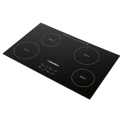 China Large Size For Cooking Area 28cm Large Capacity Four Burners Induction Cooker Element 4 Zones Induction Hob for sale