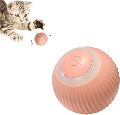 China Viable Pet Cat Toys Ball Interactive Cat Ball Operated And Rolling Self Movable And Automatic Ball For Indoor Play Toys for sale