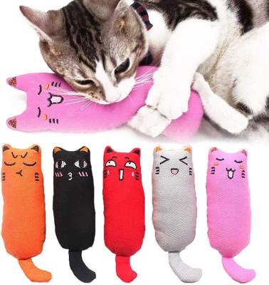 China Viable Hot Selling Mice Cat Teething Chew Toy Cartoon Catnip Toy Cat Chew Toy Bite Resistant for sale