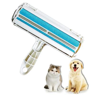 China 2023 Viable Hot Sale Reusable Pet Hair Remover Remover Fiber Roller Brush For Pets for sale