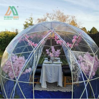 China Luxury waterproof garden tpu igloo geodesic dome houses tents for sale for sale