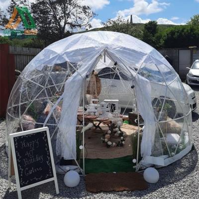 China Outdoor Transparent Garden Igloo Geodesic Domes Tents For Greenhouse for sale