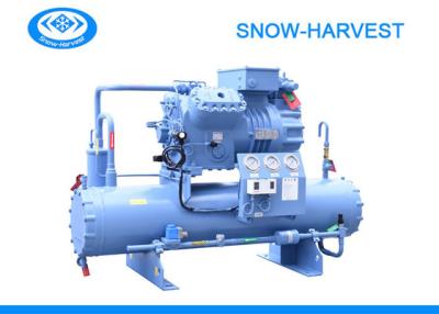 China Refcomp open type Hotel Restaurant Water cooling Semi Hermetic Condensing Unit Large Volume Easy To Operate Te koop