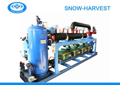 China Screw Type Industrial Refrigeration Unit Large Cooling Capacity Long Work Life for sale