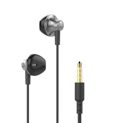 China 2021 New Arrival In-ear Wired 3.5mm In-ear Microphone Metal Earphone With MIC for sale