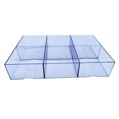 China Pull Out Custom Cabinet Accessories Full Extension Drawers With Soft Closing Function Jewelry Trays And Drawer Dividers Acrylic for sale