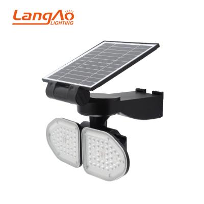 China Hot Sale Garden Solar Powered IP65 20w Waterproof Outdoor Solar Led Wall Lights for sale