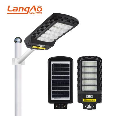 China Ip65 remote control outdoor courtyard 100W 150W 200W 250W 300W all of ROAD best prices in one solar street light for sale